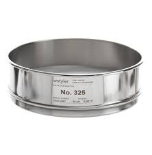 TAMIZ MALLA 325 DE ACERO INOXIDABLE