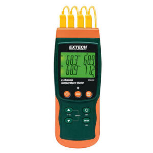 TERMOMETRO DATALOGGER DE 4 CANALES