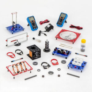 CONJUNTO DE MAGNETISMO Y ELECTROMAGNETISMO CON TRANSFORMADOR DESMONTABLE
