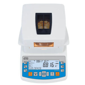 DETERMINADOR DE HUMEDAD - TERMOBALANZA 50 G / 0.001 G CON CALENTAMIENTO HALÓGENO – RADWAG (PANTALLA LCD)
