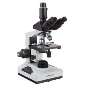 MICROSCOPIO TRINOCULAR CON ILUMINACIÓN LED – AMSCOPE