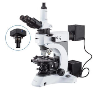 MICROSCOPIO POLARIZADOR CON CÁMARA USB 6.3MP