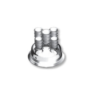 CABEZA DE REACTOR 100MM, 5 CUELLOS.