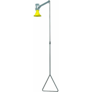 DUCHA DE EMERGENCIA SIN BARRERAS BRADLEY S19-130BF, CABEZAL SPINTEC™, MONTAJE EN PARED, USA