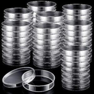 CAJA PETRI DESECHABLE 60 X 15 MM – PLÁSTICO ESTÉRIL